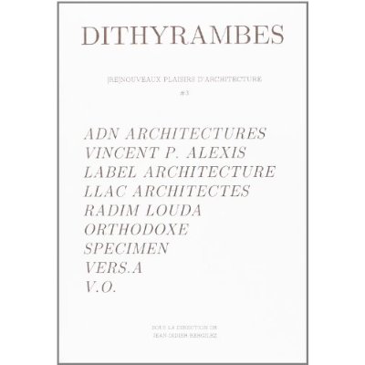 DITHYRAMBES /FRANCAIS/ANGLAIS