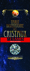 TAROT DIVINATOIRE DES CRISTAUX 72 LAMES - COFFRET