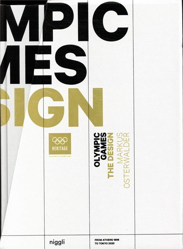 OLYMPIC GAMES - THE DESIGN. COFFRET 2 VOLUMES. N 1 FROM ATHENS 1896 TO LOS ANGELES 1984 - N 2 FROM C