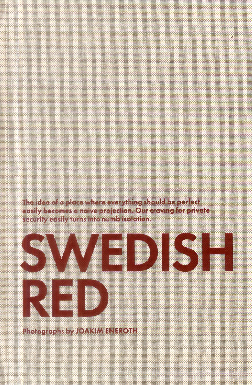 JOAKIM ENEROTH SWEDISH RED /ANGLAIS