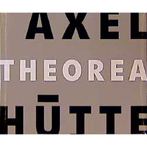 AXEL HUTTE THEOREA (HARDBACK) /FRANCAIS/ALLEMAND
