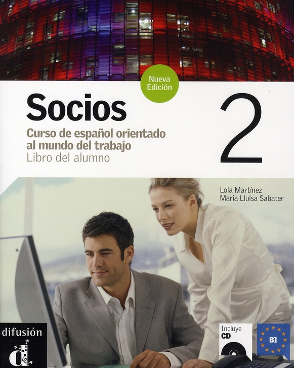 SOCIOS 2 LIBRO DEL ALUMNO + CD - NOUVELLE EDITION