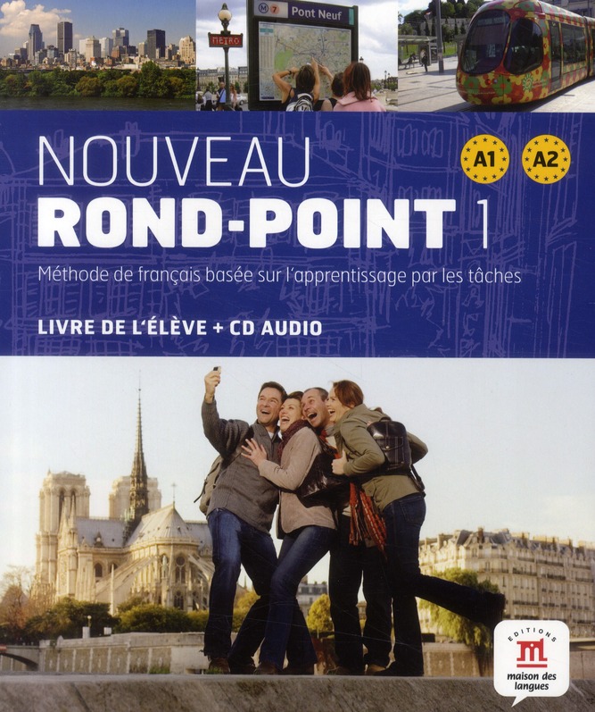 NOUVEAU ROND-POINT 1 LIVRE DE L'ELEVE + CD