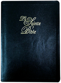 LA SAINTE BIBLE (TRANCHES OR, COUVERTURE CUIR BRUN)