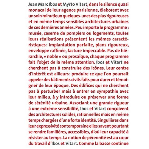 6 + 6, JEAN MARC IBOS & MYRTO VITART - [EXPOSITION, PARIS, CITE DE L'ARCHITECTURE & DU PATRIMOINE, 2