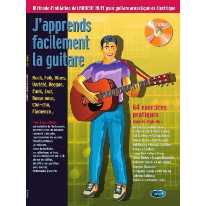 J APPRENDS FACILEMENT LA GUITARE +CD
