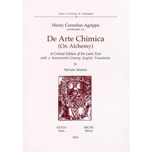 DE ARTE CHIMICA (ON ALCHEMY)
