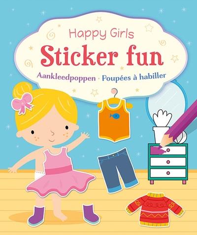 HAPPY GIRLS STICKER FUN - POUPEES A HABILLER
