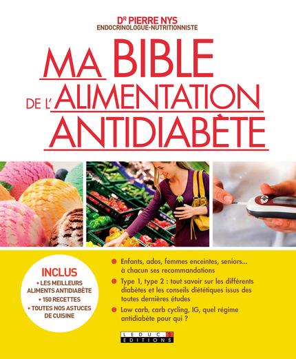 MA BIBLE DE L'ALIMENTATION ANTIDIABETE