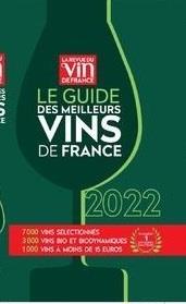 Le guide des meilleurs vins de france 2022