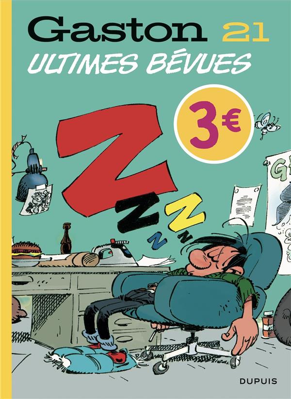 Gaston (edition 2018) - tome 21 - ultimes bevues / edition speciale (ope ete 2022)
