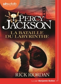 PERCY JACKSON - T04 - PERCY JACKSON 4 - LA BATAILLE DU LABYRINTHE - LIVRE AUDIO 1 CD MP3