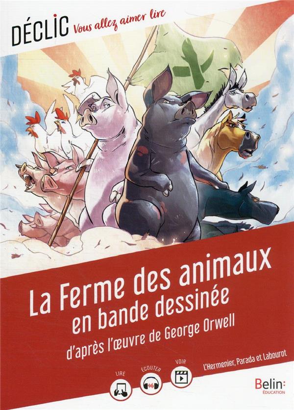La ferme des animaux en bande dessinee