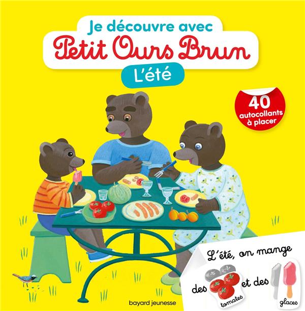 Je decouvre l'ete avec petit ours brun