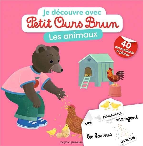 Je decouvre les animaux avec petit ours brun