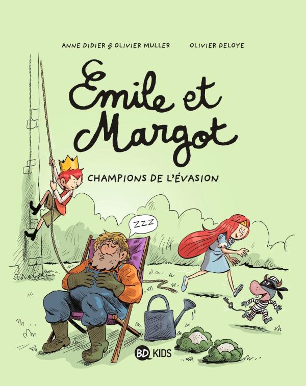 EMILE ET MARGOT, TOME 12 - CHAMPIONS DE L'EVASION