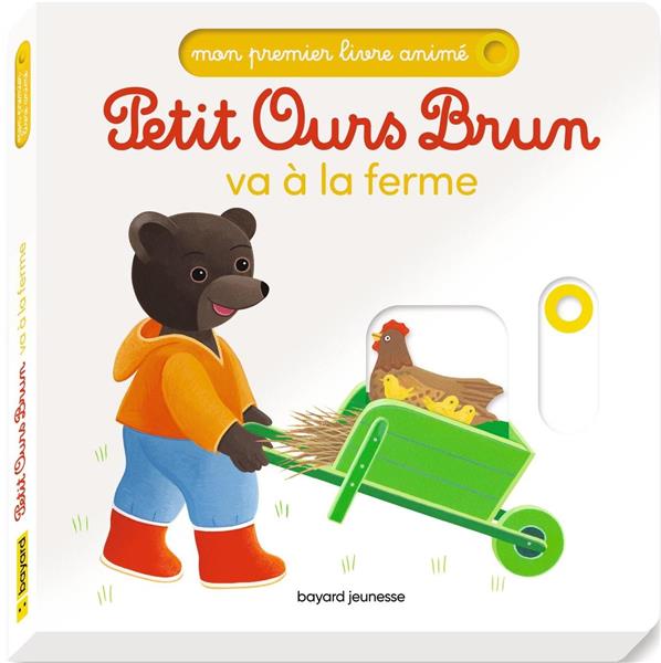Petit ours brun va a la ferme - mon premier livre anime
