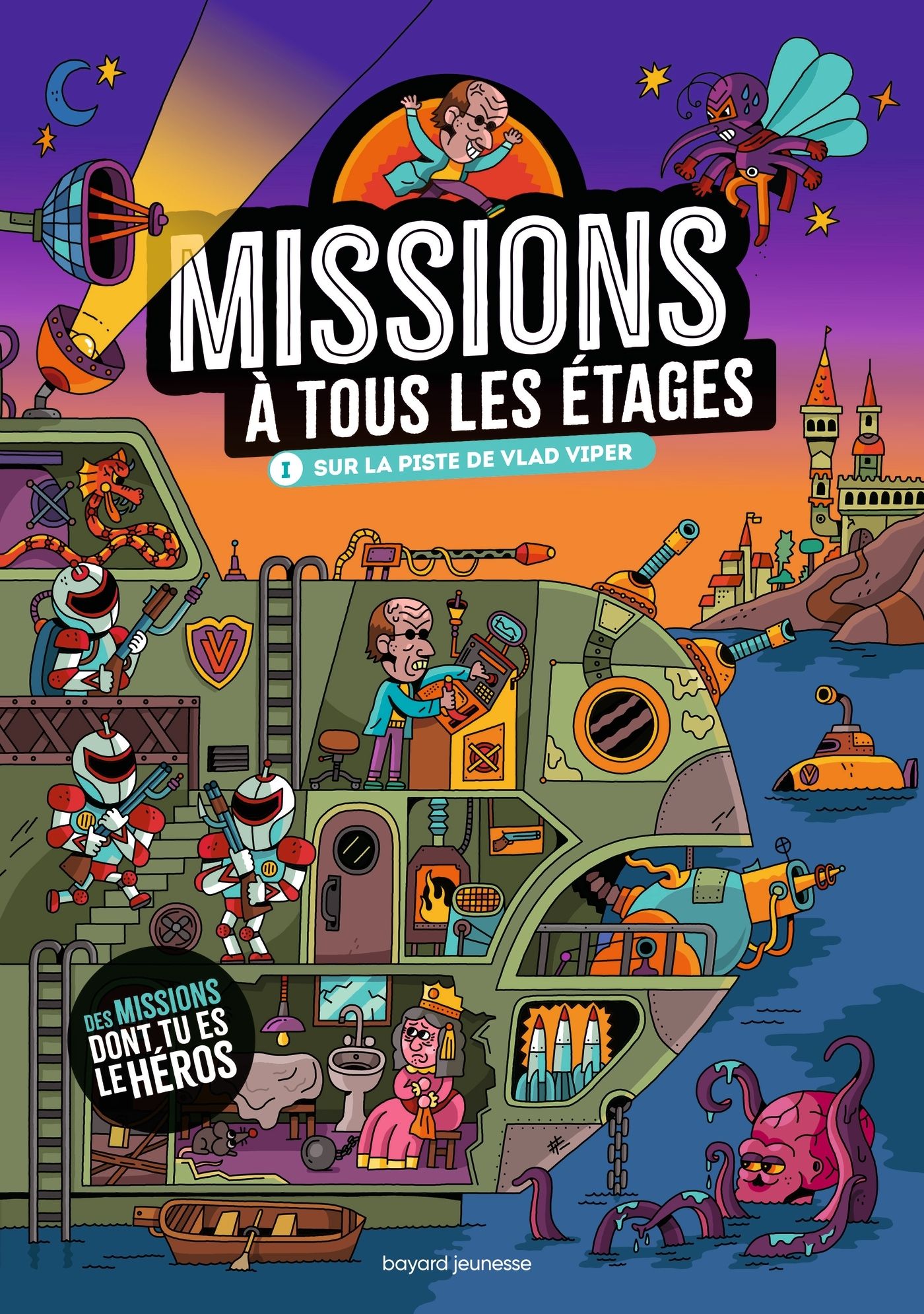Missions a tous les etages, tome 01 - sur la piste de vlad viper