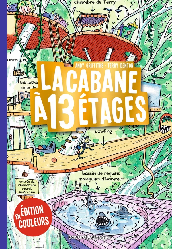 La cabane a 13 etages, tome 01 - la cabane a 13 etages en couleurs