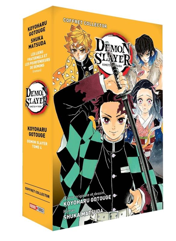 Demon Slayer - Roman jeunesse - Coffret