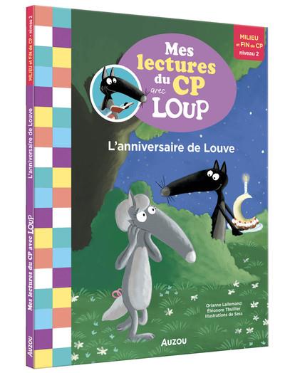 Mes lectures du cp avec loup - l'anniversaire de louve