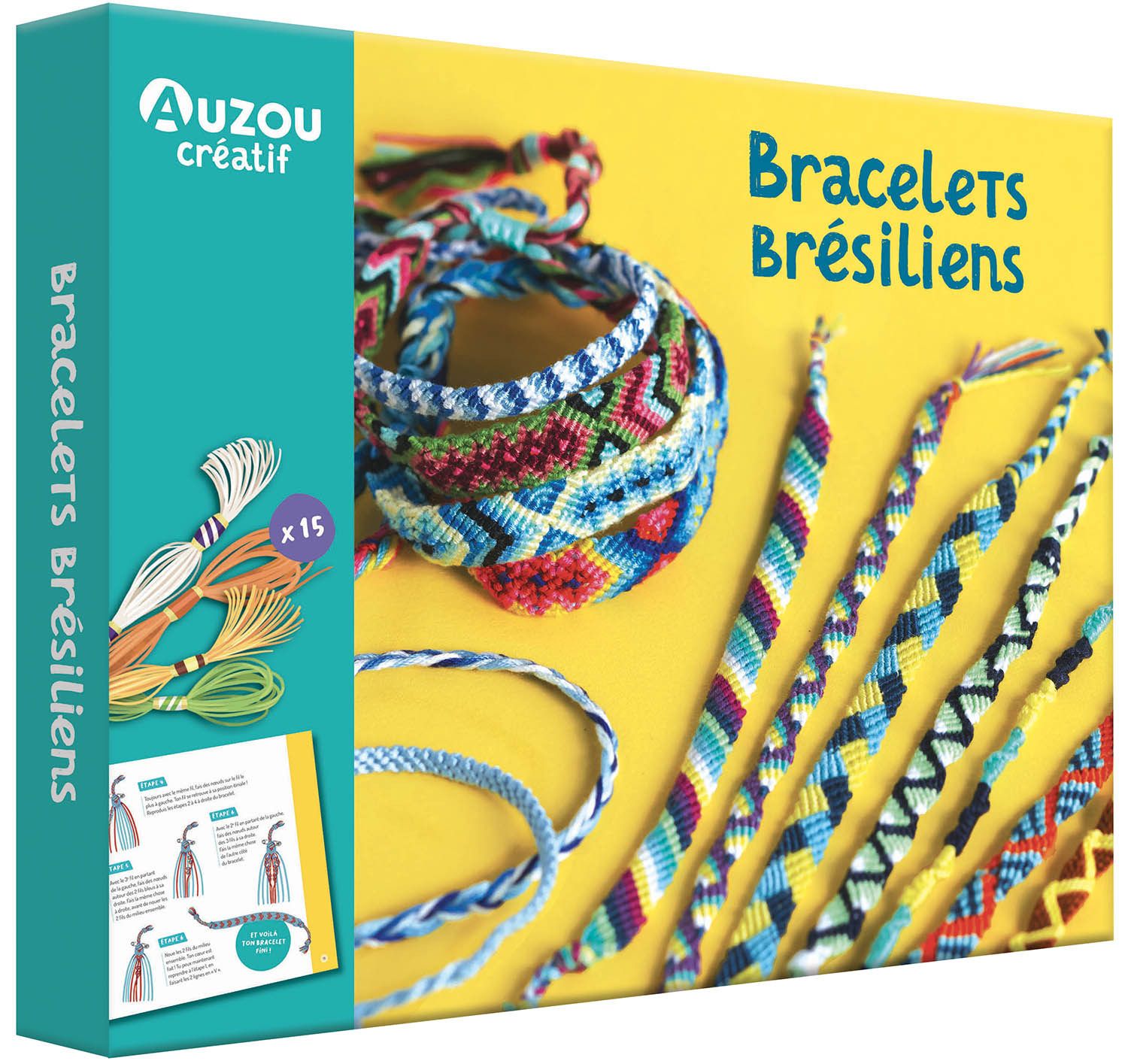 Mon coffret d'artiste - bracelets bresiliens