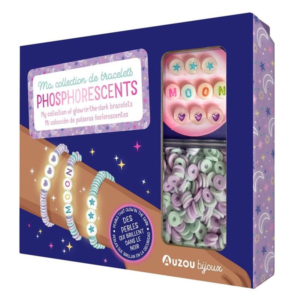 Ma collection de bracelets phosphorescents