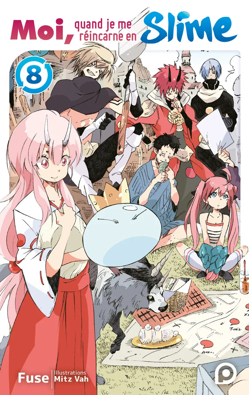 Moi quand je me réincarne en slime - Light Novel - Tome 8