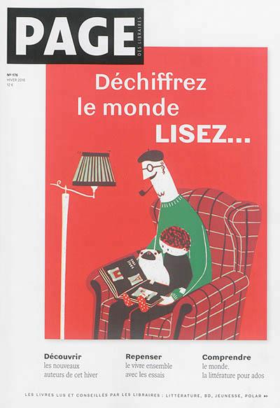 Page des libraires, dechiffrez le monde, lisez...