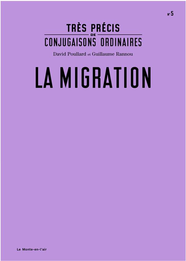 Tres precis de conjugaisons ordinaires : la migration