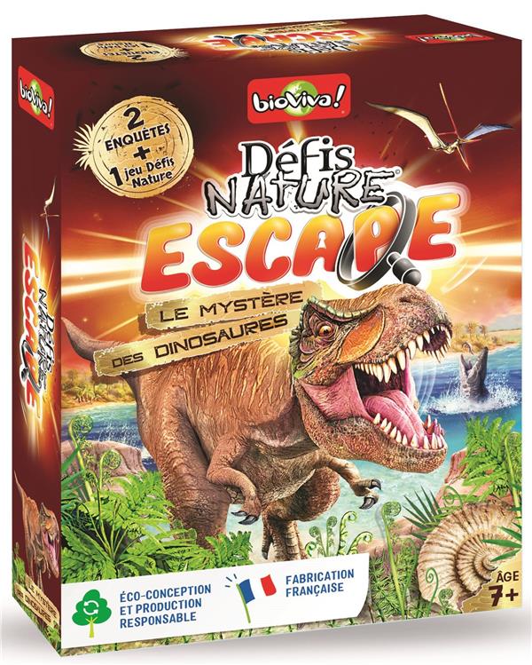 Défis nature escape - Le mystère des dinosaures Bioviva