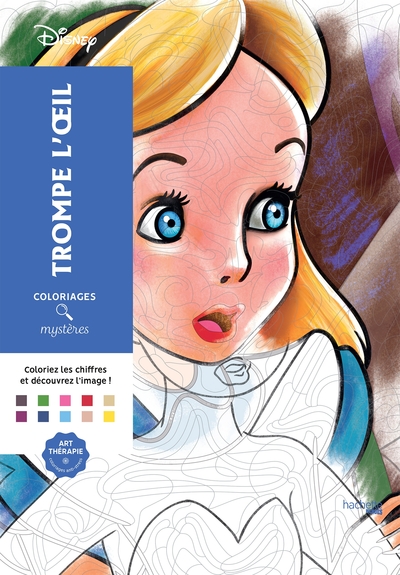 Coloriage Les grands classiques Disney Art déco - Livres Loisirs et jeux
