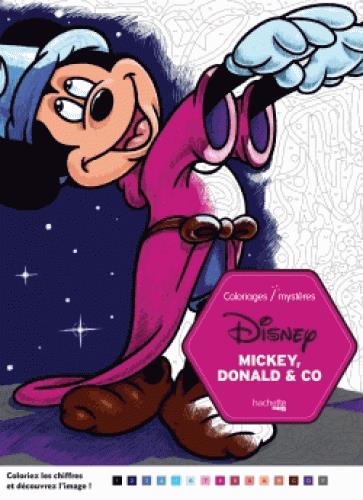 Coloriage Disney : la danse de Mickey
