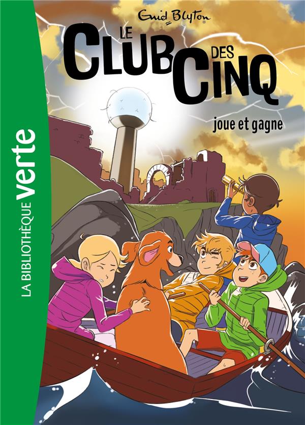  Le Club des Cinq 01 NED - Le Club des Cinq et le trésor de  l'île - Blyton, Enid - Livres