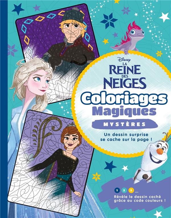 LIVRE DE COLORIAGE - Coloriages mystères Disney Créatures fantastiques  DISNEY