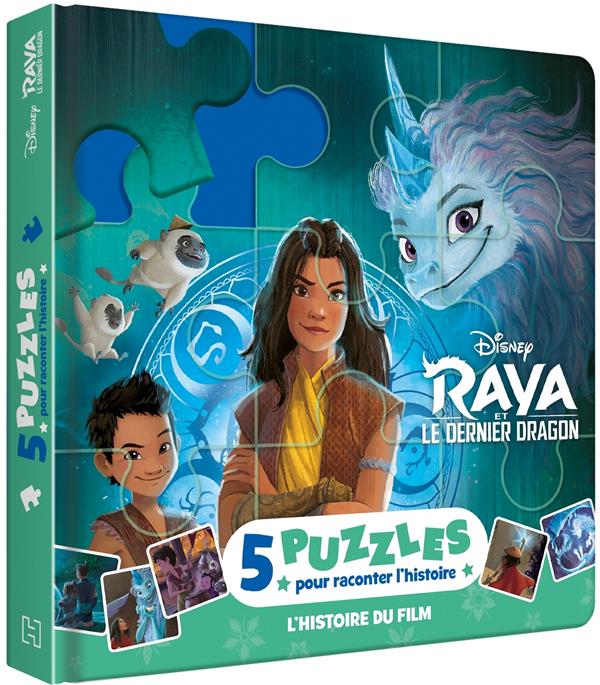 LA REINE DES NEIGES - Mon Petit Livre Puzzle - 5 puzzles 9 pièces - Disney