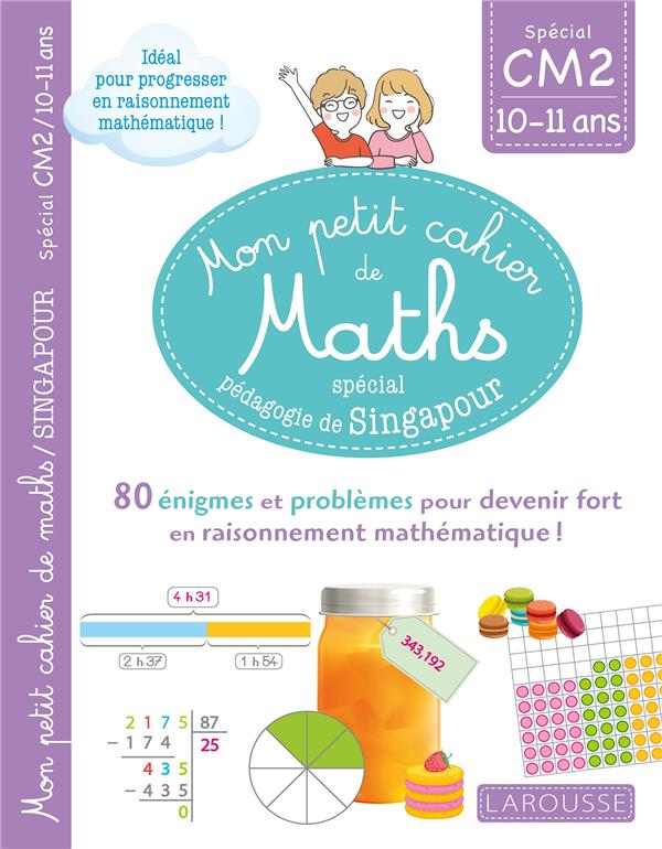 Mon cahier de mathématiques Montessori