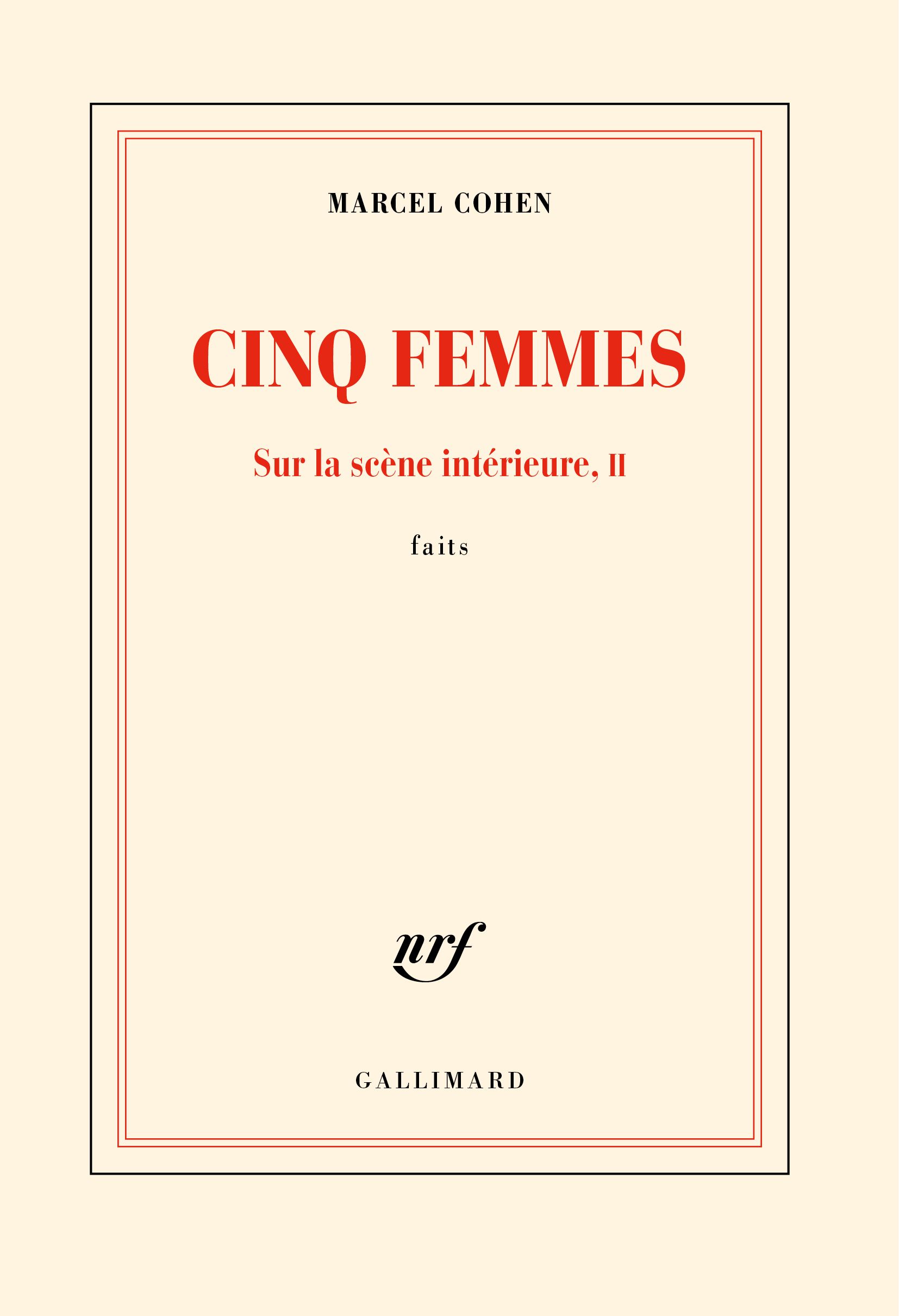 couverture de : Cinq femmes
