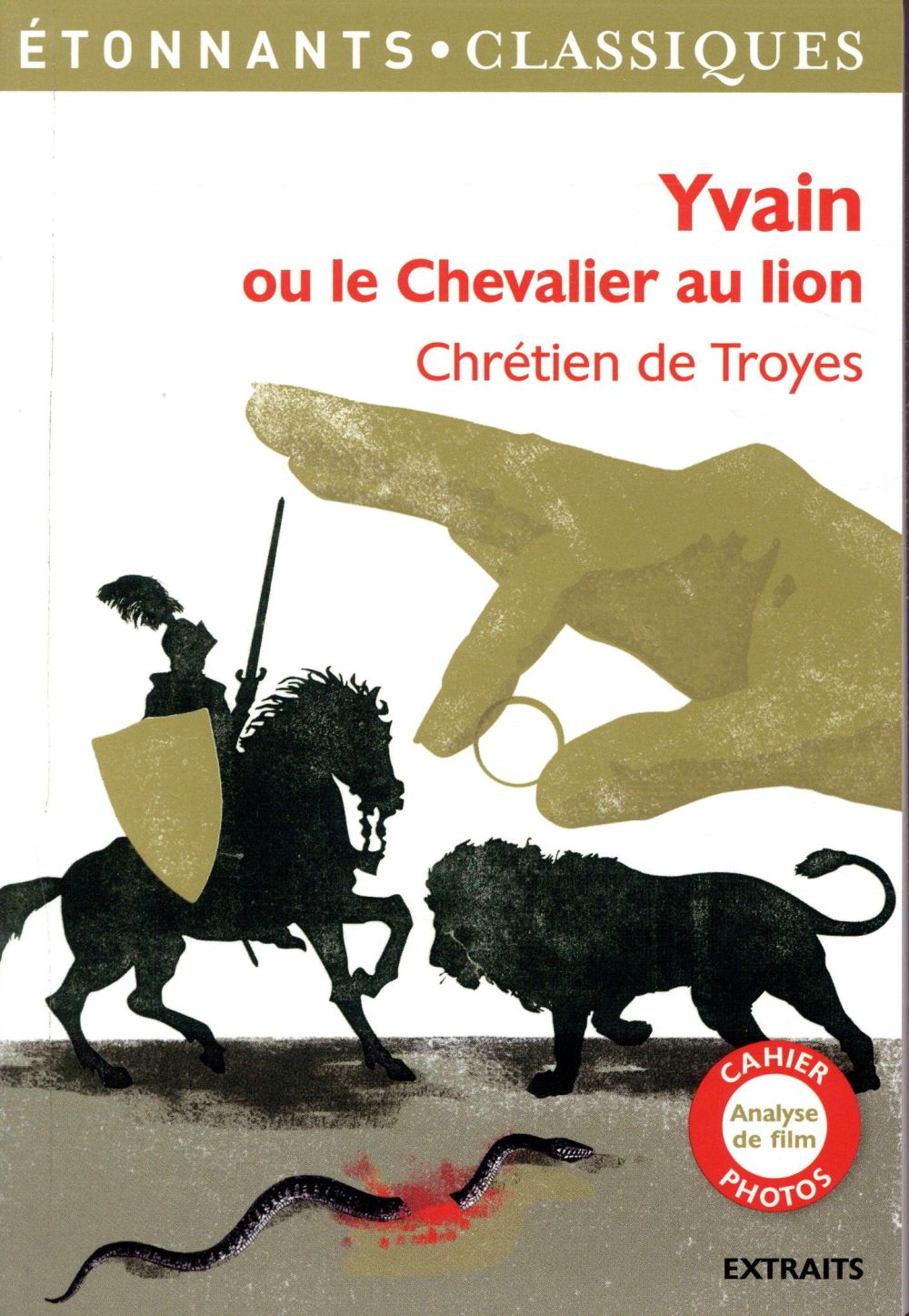 Yvain, le chevalier au lion : texte intégral de Chrétien de Troyes