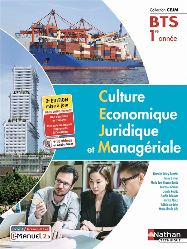 Economie BTS 1re année : i-manuel, livre + licence élève