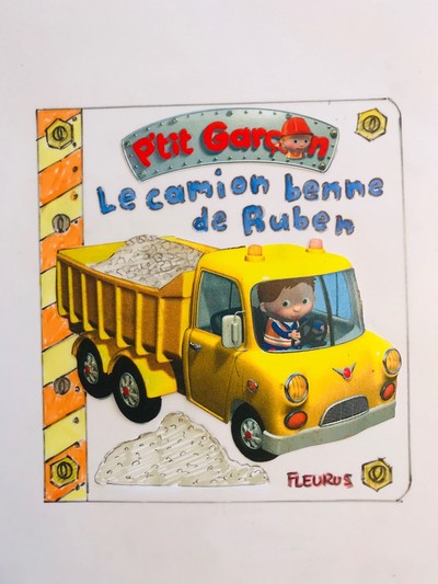 COLORIAGE - Ruben dans son camion