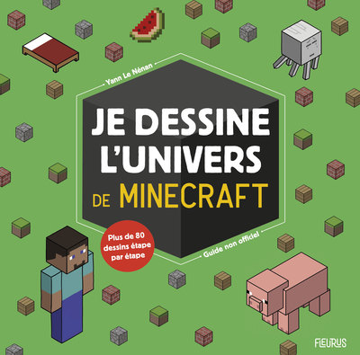 Livre : Je dessine l'univers de Minecraft - Livres de coloriage et
