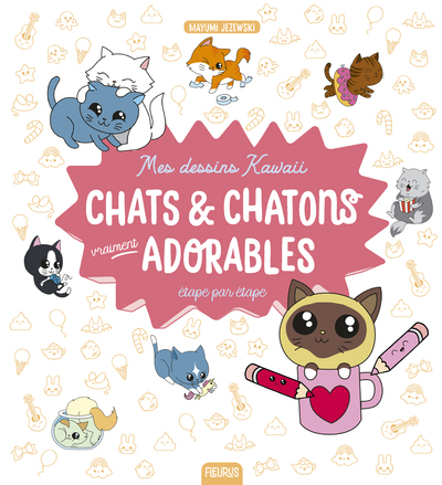 Stickers kawaii - Chatons