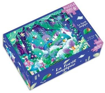 Puzzle phosphorescent Licorne - 500 pcs