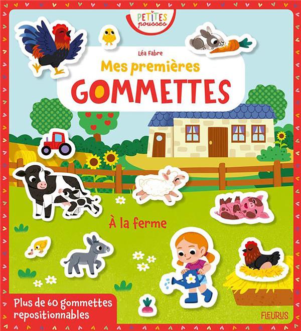 GOMMETTES ANIMAUX FERMES 166 216