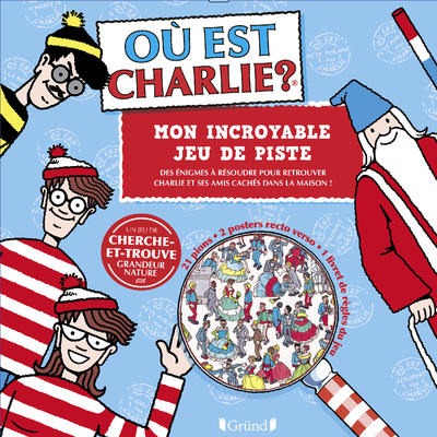 Où est Charlie ? : mon jeu de l'oie fantastique