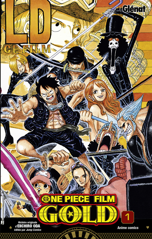 One Piece Anime Comics Gold Tome 01 Librairie La Kazabul