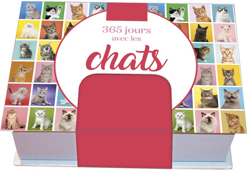 Mini calendrier ; 365 jours avec les chats