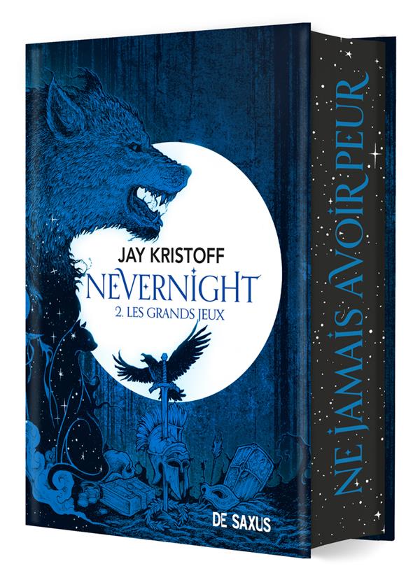 NEVERNIGHT T02  RELIE COLLECTOR  - DARK EDITION - TOME 02 LES GRANDS JEUX - LIBRAIRIE MOMIE GRENOBLE