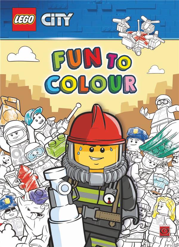 LEGO CITY DROLES DE COLORIAGES | LIBRAIRIE BD 16